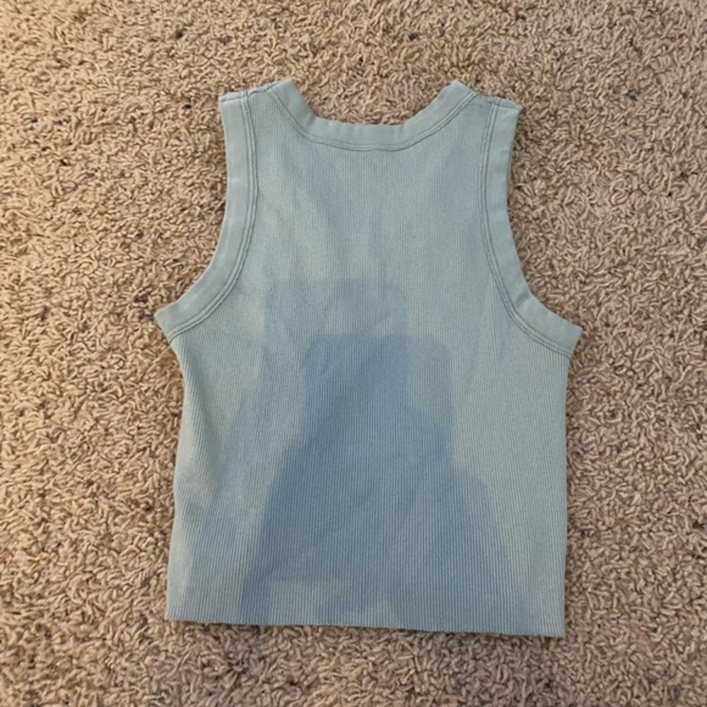 Sage green John Galt‎ shirt - Picture 3 of 4